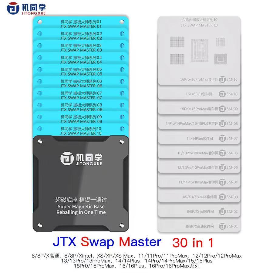 Electronics Repair Master - Zestaw szablonów JTX Swap Master Platform