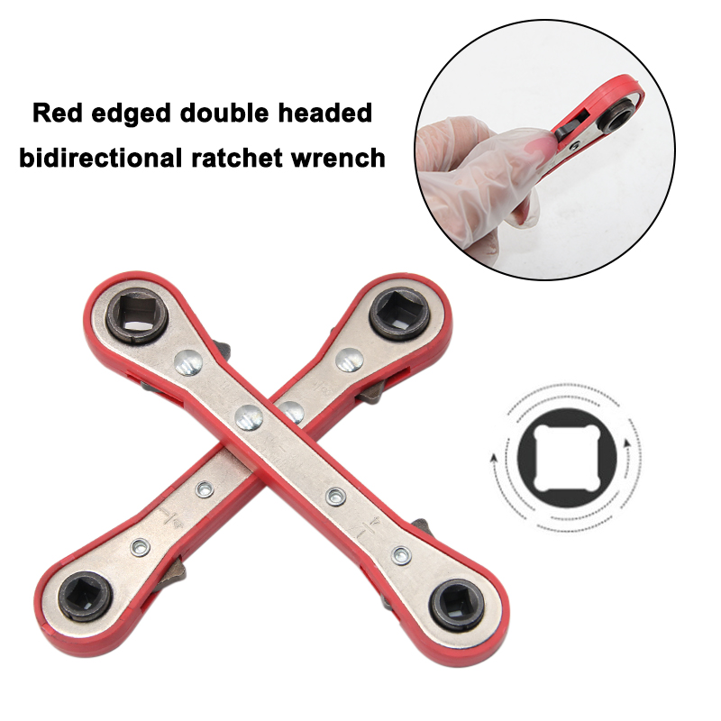 Pentalobe Screwdriver Set - Klucz kwadratowy z podwójną grzechotką Red