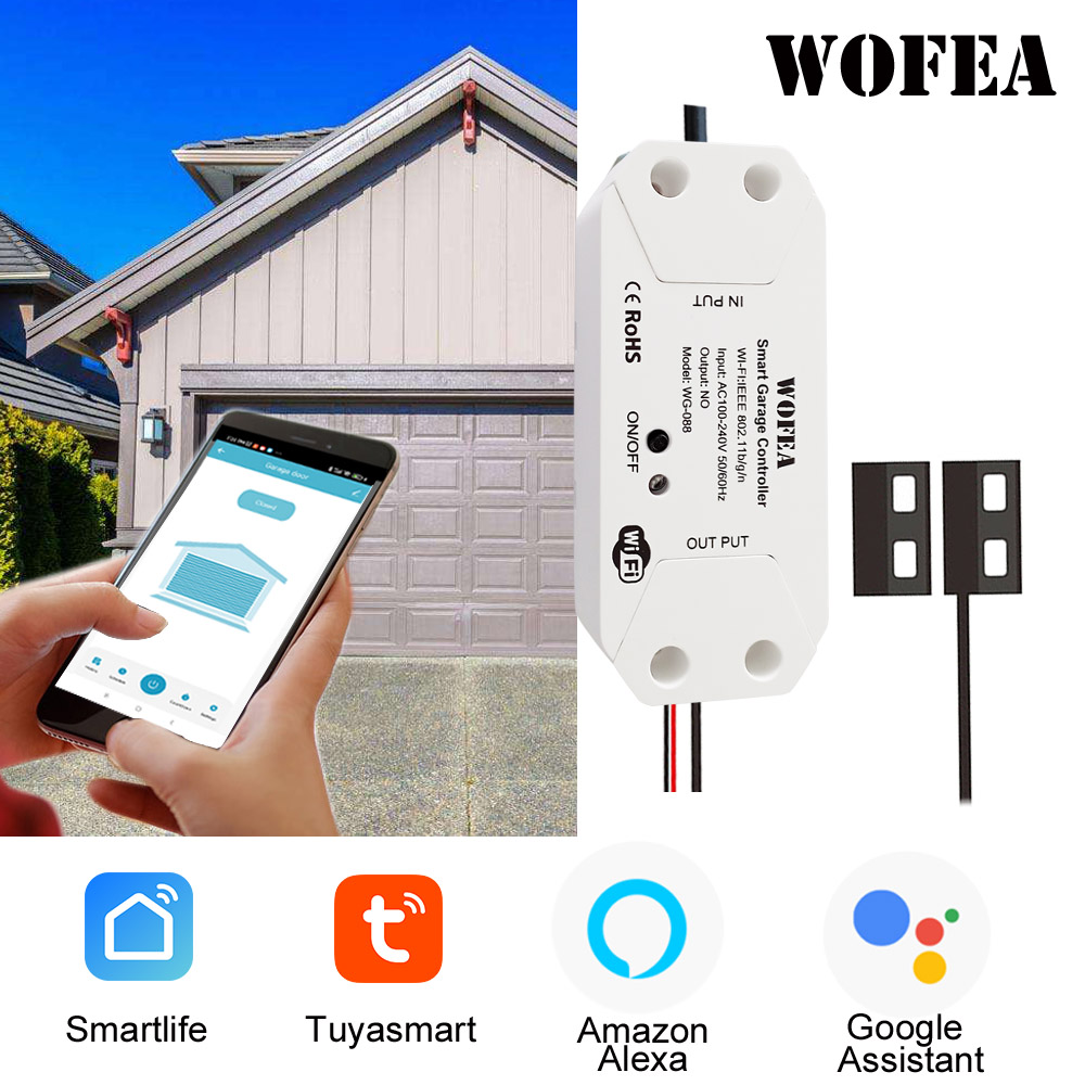 Phone Opening Tool - Wofea Tuya Inteligentny Sterownik Bramy Garażowej