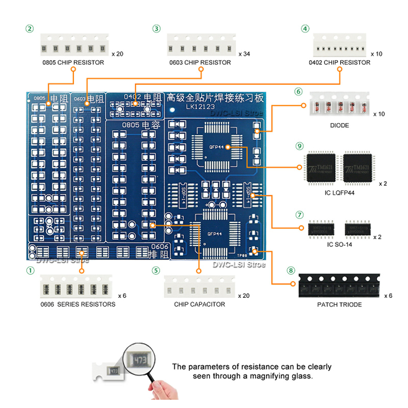 SMD Advanced Full Patch Weldin – Electronics Repair Table recenzja i cena